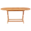 VidaXL vidaXL Folding Garden Table Solid Eucalyptus Wood Patio Wooden Dining Table 2