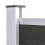 VidaXL vidaXL Zaunelement WPC 175x146 cm Grau 6