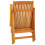 VidaXL (2) vidaXL 2/4/6/8x Solid Wood Eucalyptus Folding Garden Chairs Foldable Chair 7