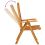 VidaXL (2) vidaXL 2/4/6/8x Solid Wood Eucalyptus Folding Garden Chairs Foldable Chair 8