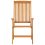 VidaXL (2) vidaXL 2/4/6/8x Solid Wood Eucalyptus Folding Garden Chairs Foldable Chair 4