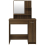 VidaXL (Brown oak) vidaXL Dressing Table Makeup Table Vanity Desk Cosmetic Table with Mirror 7