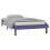 VidaXL (grey, 90 x 200 cm) vidaXL Solid Wood LED Bed Frame Home Bedstead Platform Bed Multi Colours/Sizes 3