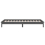 VidaXL (grey, 90 x 200 cm) vidaXL Solid Wood LED Bed Frame Home Bedstead Platform Bed Multi Colours/Sizes 8