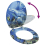 VidaXL vidaXL WC Toilet Seat MDF Lid Dolphins Replacement 7