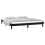 VidaXL (black, 200 x 200 cm) vidaXL Solid Wood LED Bed Frame Home Bedstead Platform Bed Multi Colours/Sizes 8