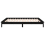 VidaXL (black, 200 x 200 cm) vidaXL Solid Wood LED Bed Frame Home Bedstead Platform Bed Multi Colours/Sizes 9