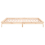 VidaXL (brown, 150 x 200 cm) vidaXL Solid Wood LED Bed Frame Home Bedstead Platform Bed Multi Colours/Sizes 9