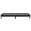 VidaXL (black, 90 x 190 cm) vidaXL Solid Wood LED Bed Frame Home Bedstead Platform Bed Multi Colours/Sizes 10