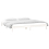 VidaXL (white, 135 x 190 cm) vidaXL Solid Wood LED Bed Frame Home Bedstead Platform Bed Multi Colours/Sizes 7
