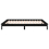 VidaXL (black, 120 x 190 cm) vidaXL Solid Wood LED Bed Frame Home Bedstead Platform Bed Multi Colours/Sizes 9