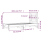 VidaXL (White, 2x(90x190) cm) vidaXL Solid Wood Pine Pull-out Day Bed Sofa Bed Multi Colours 90x190/90x200cm 6