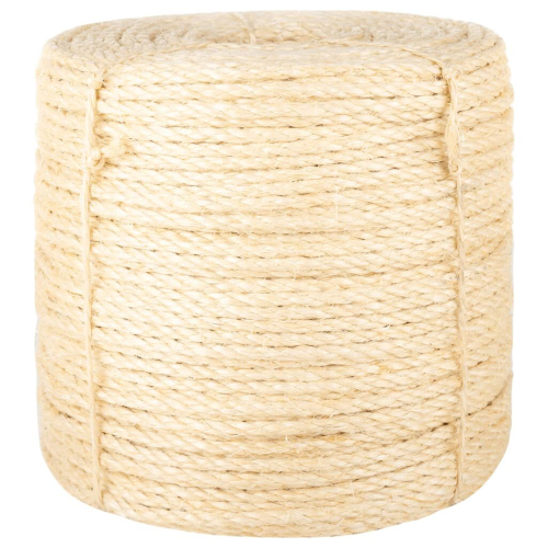 VidaXL vidaXL Seil 100% Sisal 6 mm 50 m 1