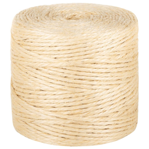 VidaXL vidaXL Seil 100% Sisal 4 mm 250 m 1