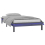 VidaXL (grey, 90 x 190 cm) vidaXL Solid Wood LED Bed Frame Home Bedstead Platform Bed Multi Colours/Sizes 3