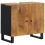 VidaXL (honey brown) vidaXL Sink Cabinet Vanity Unit Cupboard Solid Wood Mango and Engineered Wood 3