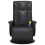 VidaXL vidaXL Massagesessel mit Fußteil Schwarz Kunstleder 4