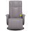 VidaXL vidaXL Massagesessel mit Fußteil Grau Kunstleder 4