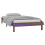 VidaXL (honey brown, 90 x 190 cm) vidaXL Solid Wood LED Bed Frame Home Bedstead Platform Bed Multi Colours/Sizes 4