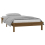 VidaXL (honey brown, 90 x 190 cm) vidaXL Solid Wood LED Bed Frame Home Bedstead Platform Bed Multi Colours/Sizes 6