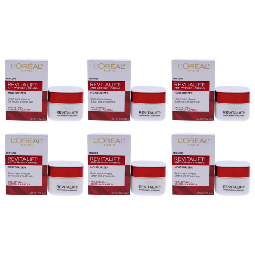 L’Oréal Paris L'Oréal Paris Revitalift Straffende Feuchtigkeitscreme, 50 ml, 6 Stück