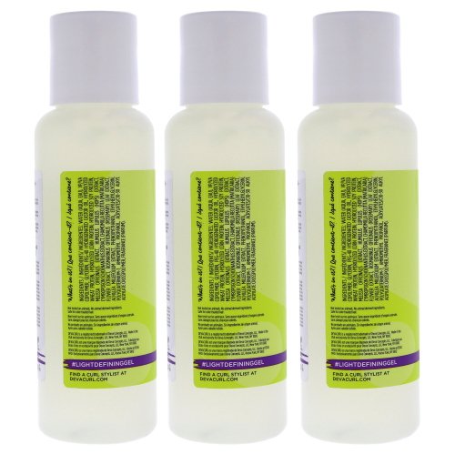 DevaCurl Light Defining Gel von DevaCurl für Damen und Herren, 3er-Pack (3 x 85 ml) 1