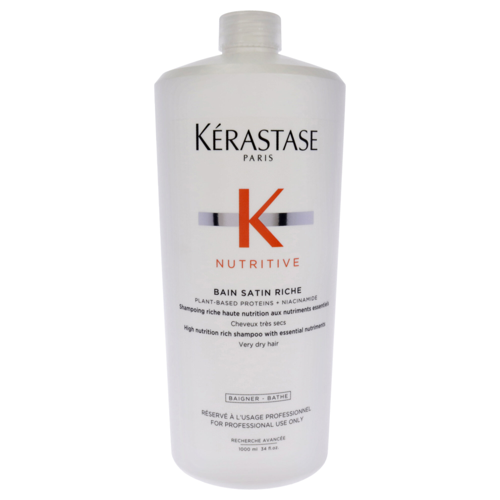 Nutritive High Nutrition Rich Shampoo by Kerastase for Unisex - 34 oz Shampoo