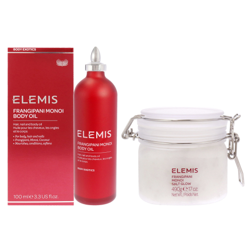 Elemis Elemis Frangipani Körperöl & Salzpeeling-Set 2-teilig
