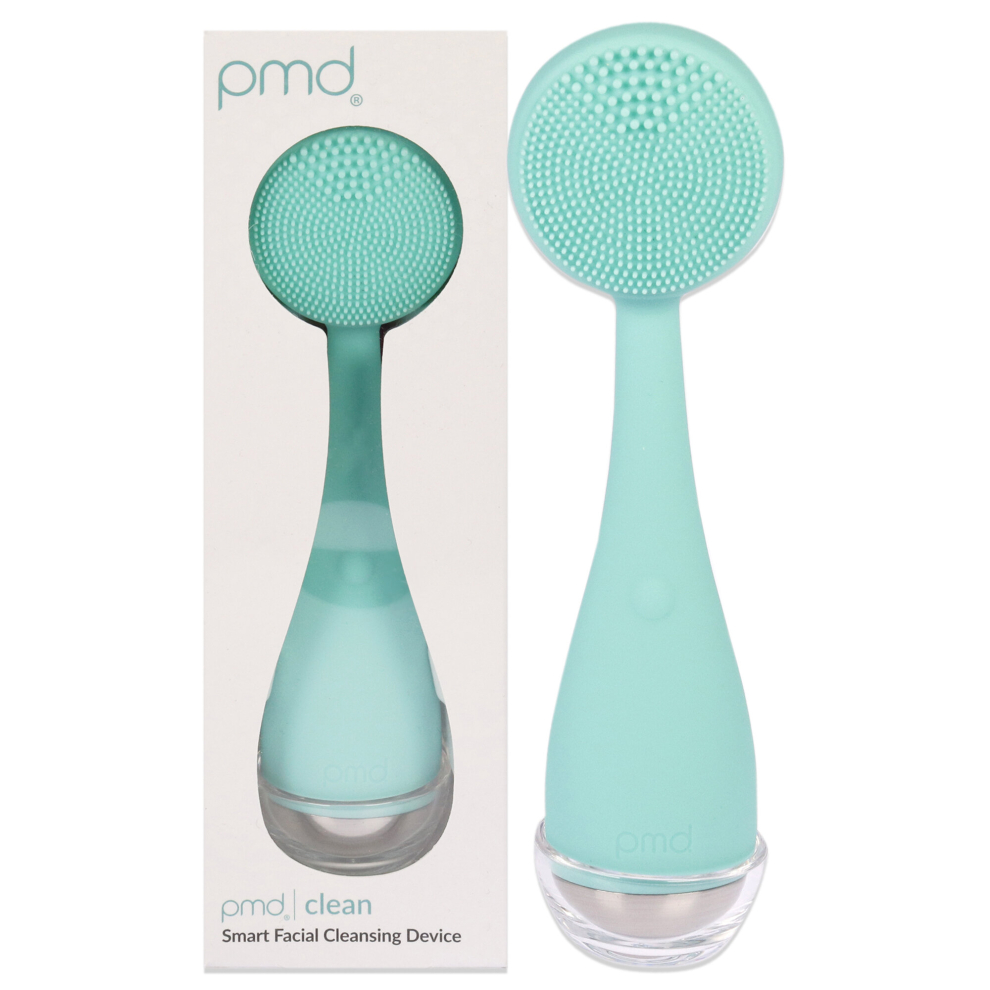 Photos - Facial / Body Cleansing Product PMD Clean - Teal with White by PMD for Unisex - 1 Pc Facial Brush
