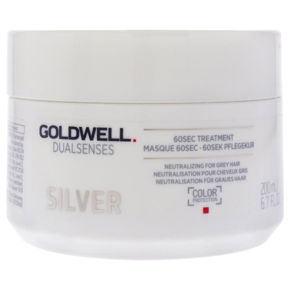 Goldwell Dualsenses 60 Sec Treatment By For Unisex - 6.7 Oz Treatment Silver