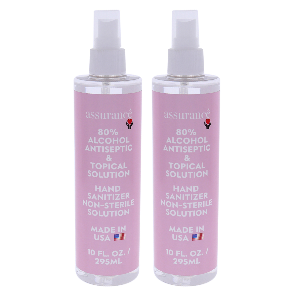 Assurance Hand Sanitizer Non-Sterile Solution By For Unisex - 10 Oz Hand Sanitizer - Pack Of 2