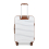 (Cream, 28 inch) One Or Four Pieces Lightweight PP Hard Shell Suitcase With TSA Lock 6