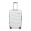 (Cream, 28 inch) One Or Four Pieces Lightweight PP Hard Shell Suitcase With TSA Lock 2