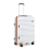 (Cream, 28 inch) One Or Four Pieces Lightweight PP Hard Shell Suitcase With TSA Lock 3
