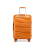 (Orange, 24 inch) One Or Four Pieces Lightweight PP Hard Shell Suitcase With TSA Lock 5