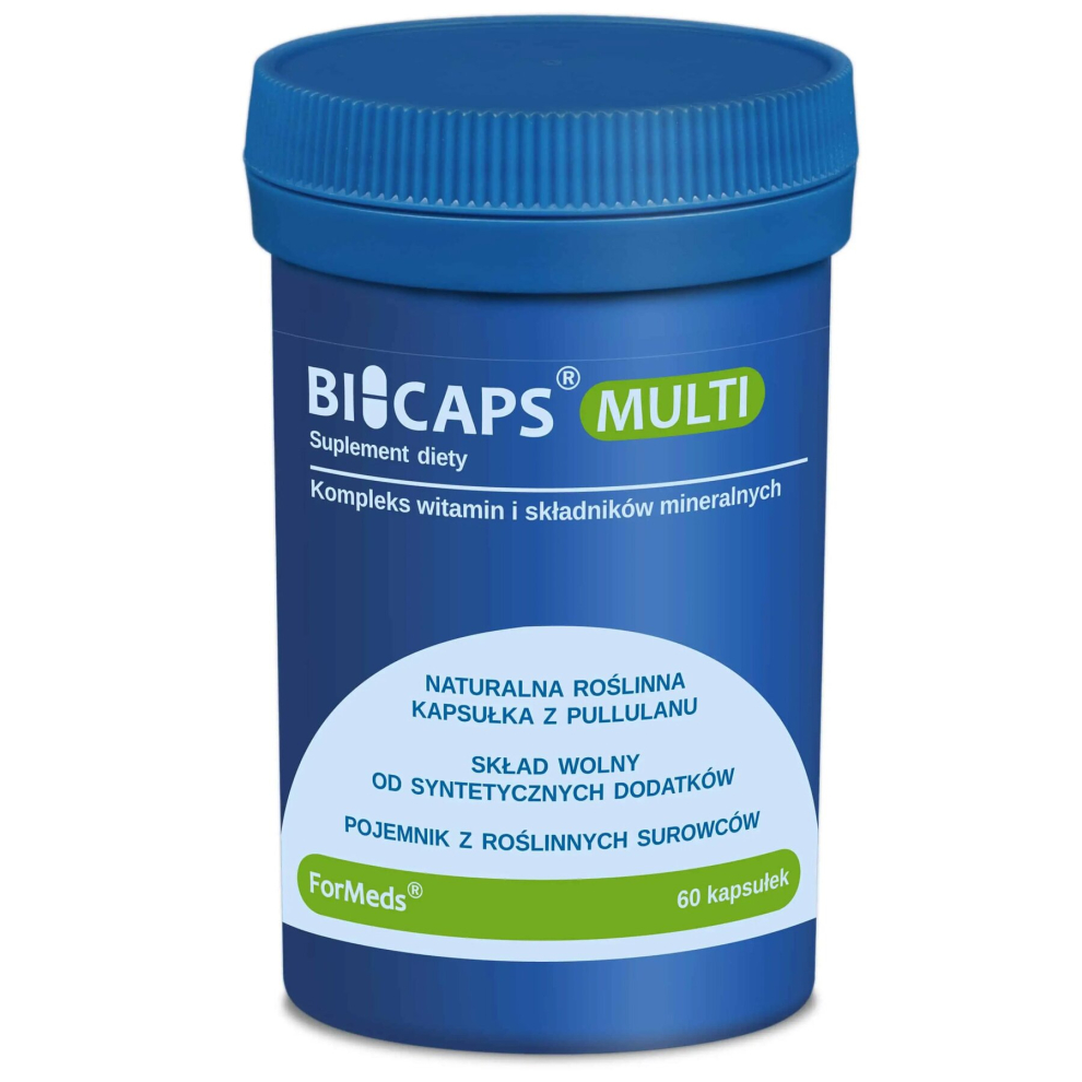 FORMEDS BICAPS MULTI Natural Vegetarian Vegan Vitamins & Minerals 60x