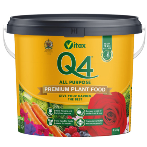 Vitax Vitax Q4 4.5kg All-Purpose Pelleted Fertiliser