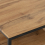 Seconique Durham 3 Level Shelving Coffee Table in Light Oak Effect and Black 4