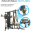 Fit4home Home Multi Gym 80kg Weight Stack Compact Exercise Machine 2