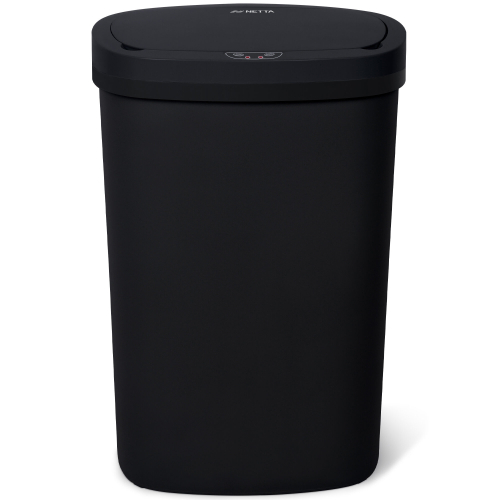 NETTA (Black) NETTA 50L Plastic Sensor Bin for Kitchen