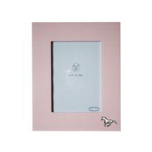 5x7 Pink Wooden Galloping Horse Photo Frame