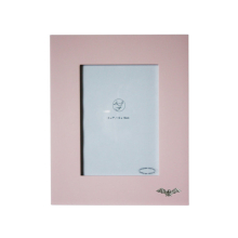 5x7 Pink Wooden Flying Bat Photo Frame