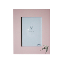 5x7 Pink Wooden Swallow Photo Frame