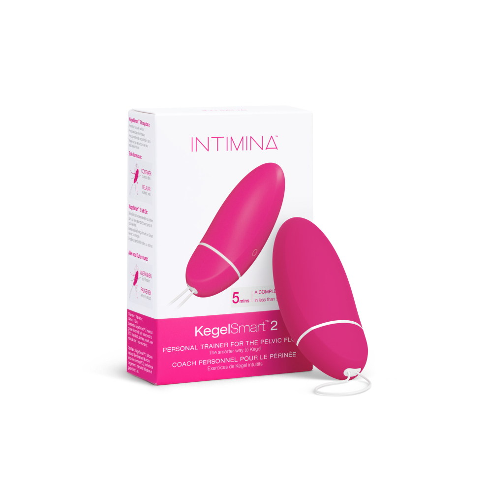 INTIMINA KegelSmart 2 - Pelvic Floor Exerciser for Women, Kegel Balls for Women Tigthening Strengthening Device, Kegel Device for Guided Training