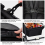 Costway Folding Baby Pushchair 4 Wheels Stroller with Canopy & Reversible Seat 5