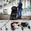 Costway Folding Baby Pushchair 4 Wheels Stroller with Canopy & Reversible Seat 6