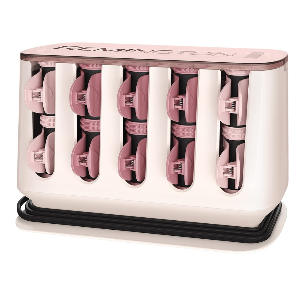 Remington Gold H9100 Proluxe Heated Rollers - Rose