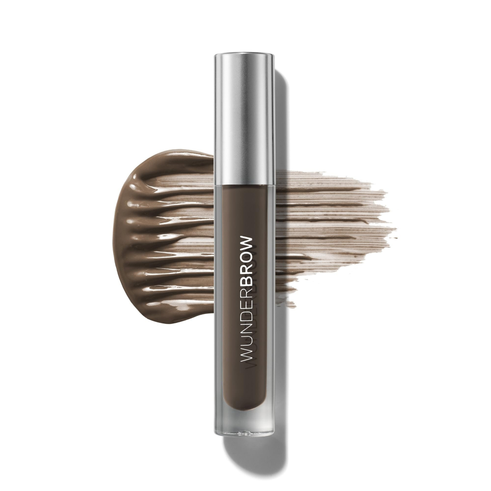 WUNDERBROW Waterproof Eyebrow Gel, Black/Brown, Vegan and Cruelty-Free