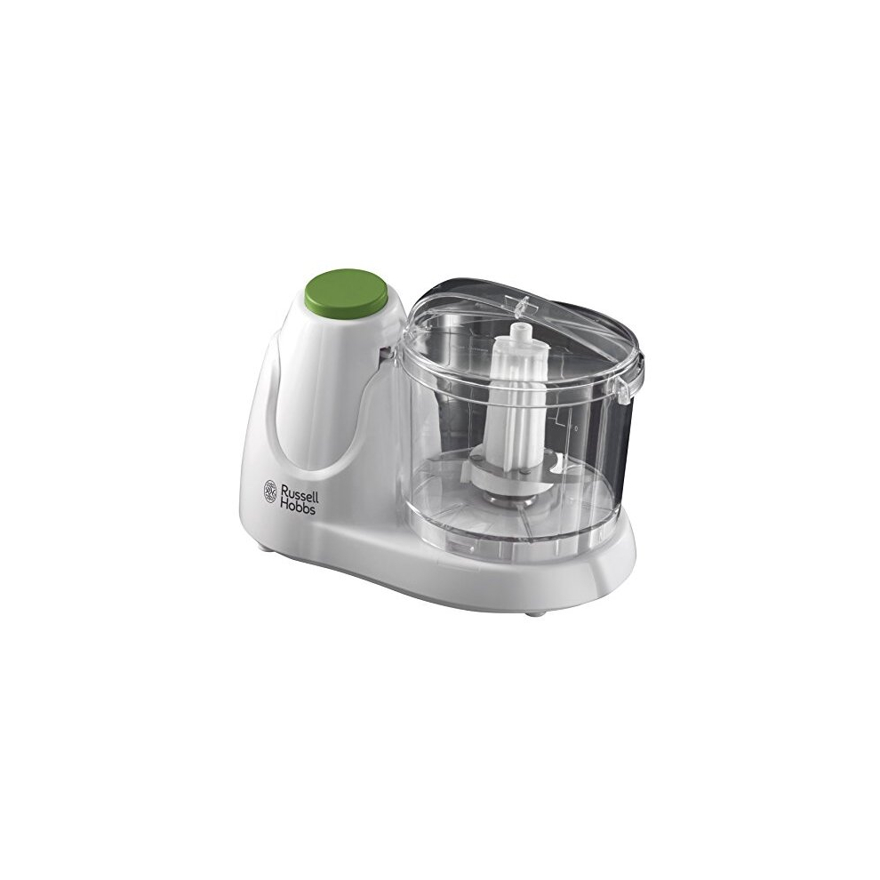 Russell Hobbs Food Collection Electric Mini Chopper, Dices & Purees Fruit & Vegetables - recipes included, 500ml, Removable dishwasher-safe bowl, lid