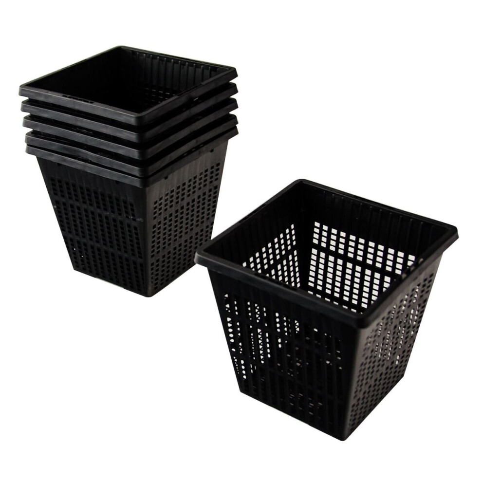 Pisces (6 (Xs) 11X11x11cm) Square Pond Planting Baskets 11/19/23/35Cm